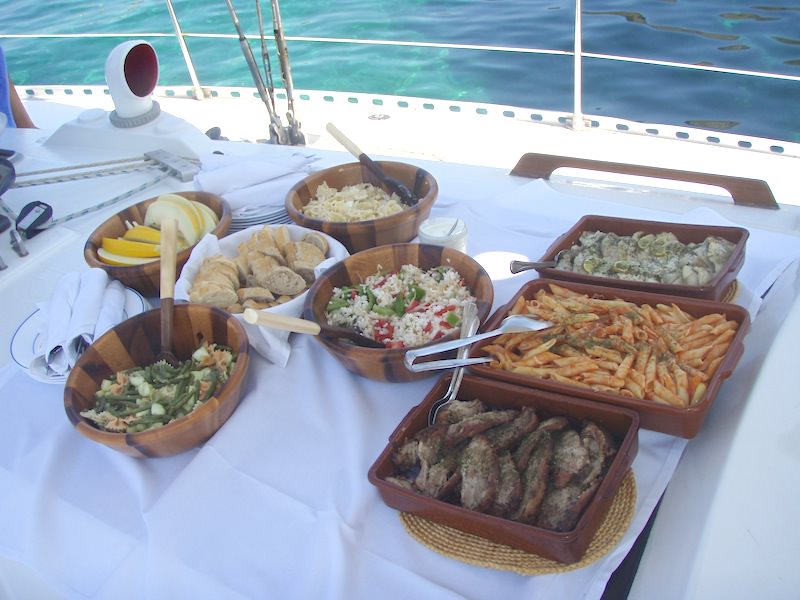 Catering Segelyacht